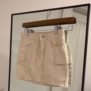 H&M Kids Beige Cargo Skirt
